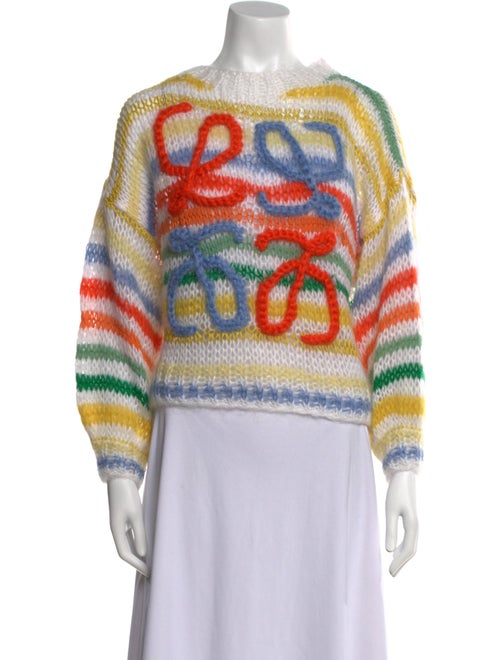 Loewe Mohair Striped Sweater