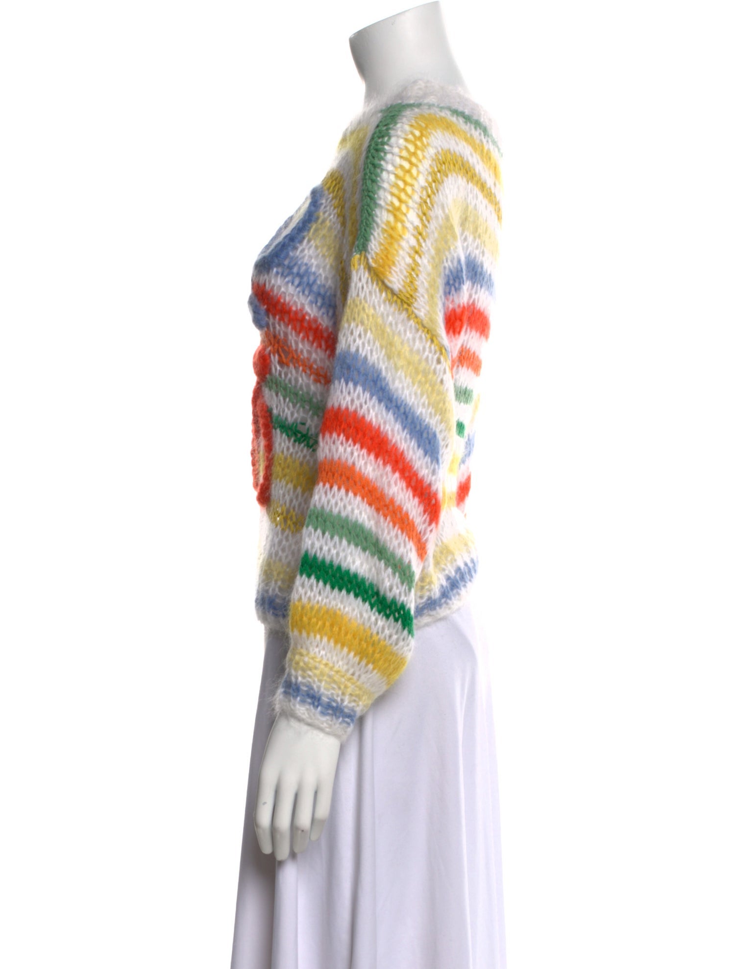 Loewe Mohair Striped Sweater
