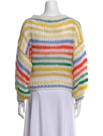 Loewe Mohair Striped Sweater