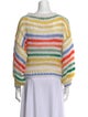 Loewe Mohair Striped Sweater