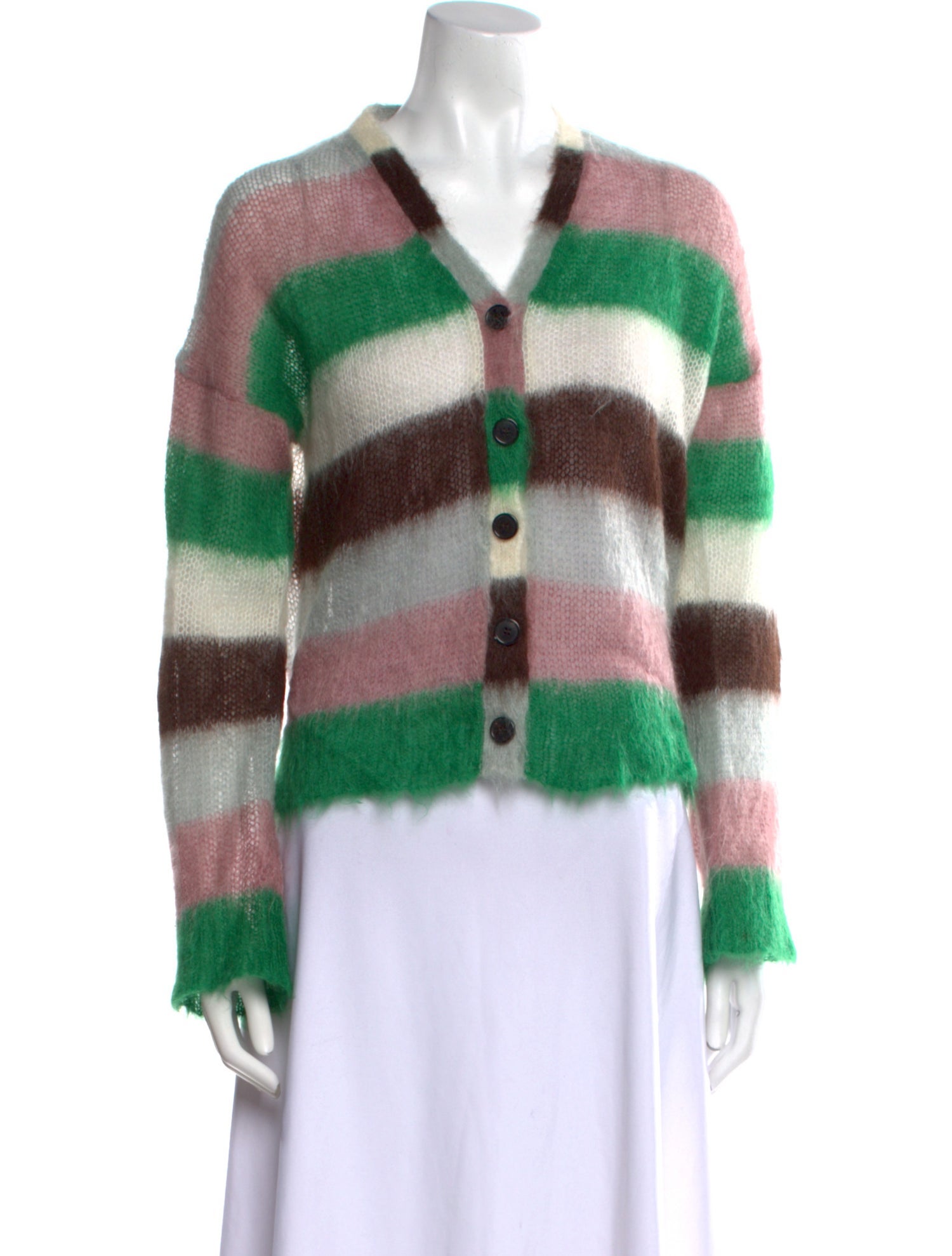 Loewe Mohair Striped Sweater
