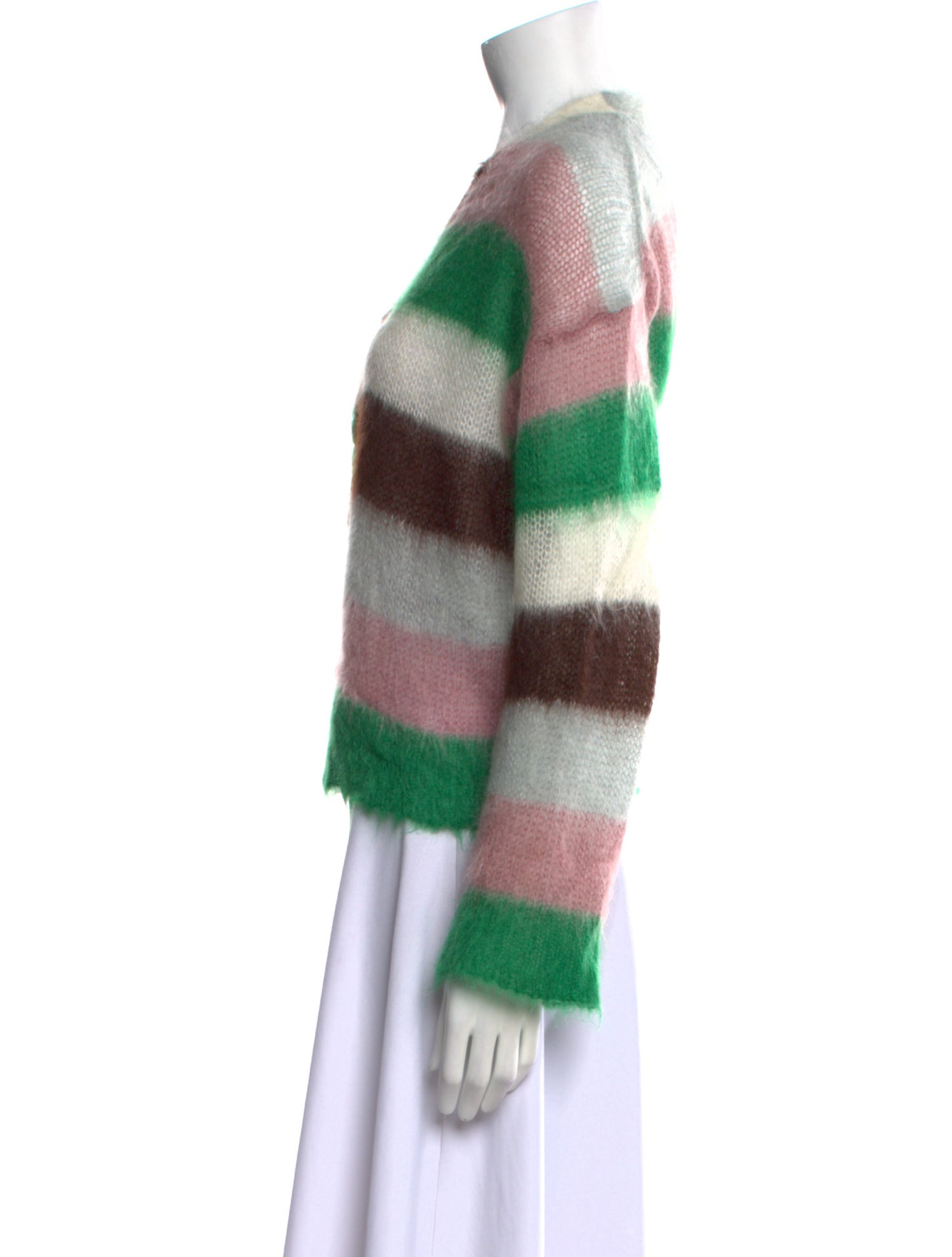 Loewe Mohair Striped Sweater