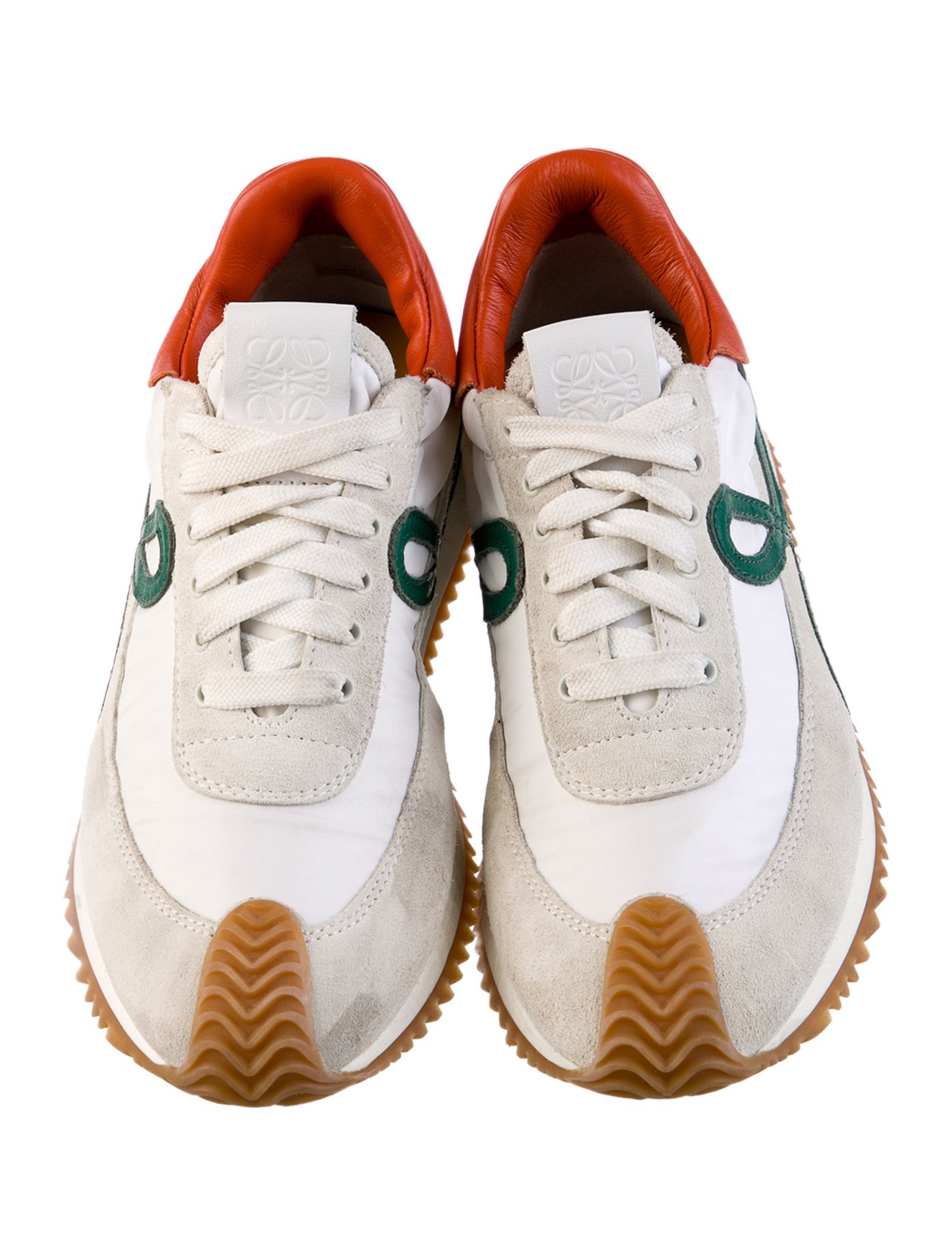 Loewe Suede Printed Sneakers