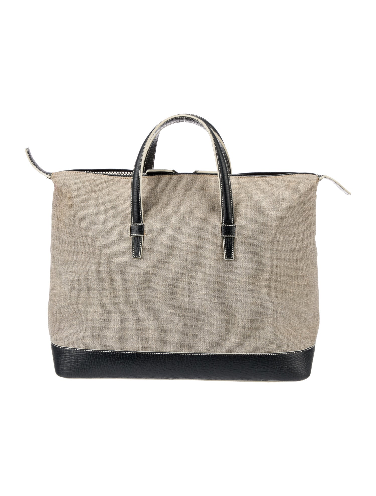 Loewe Leather Top Handle Bag Vintage