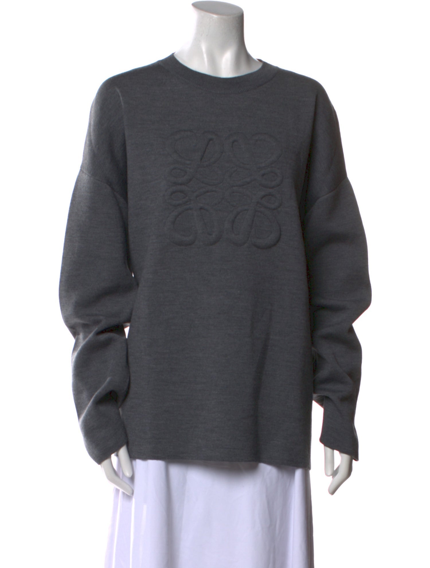 Loewe Wool Graphic Print Sweater