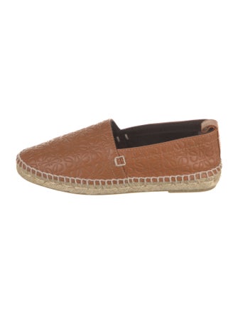 Loewe Leather Espadrille Sneakers