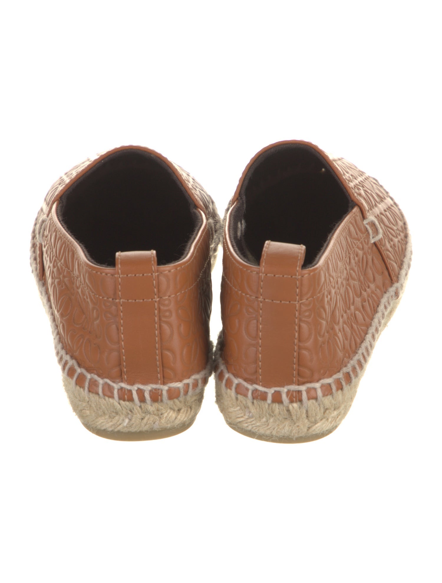 Loewe Leather Espadrille Sneakers