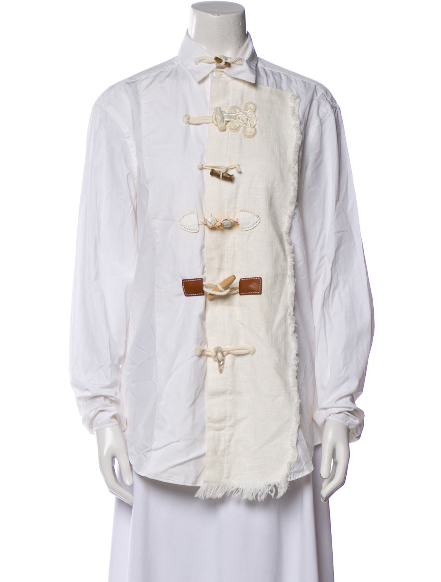 Loewe Long Sleeve Button-Up Top