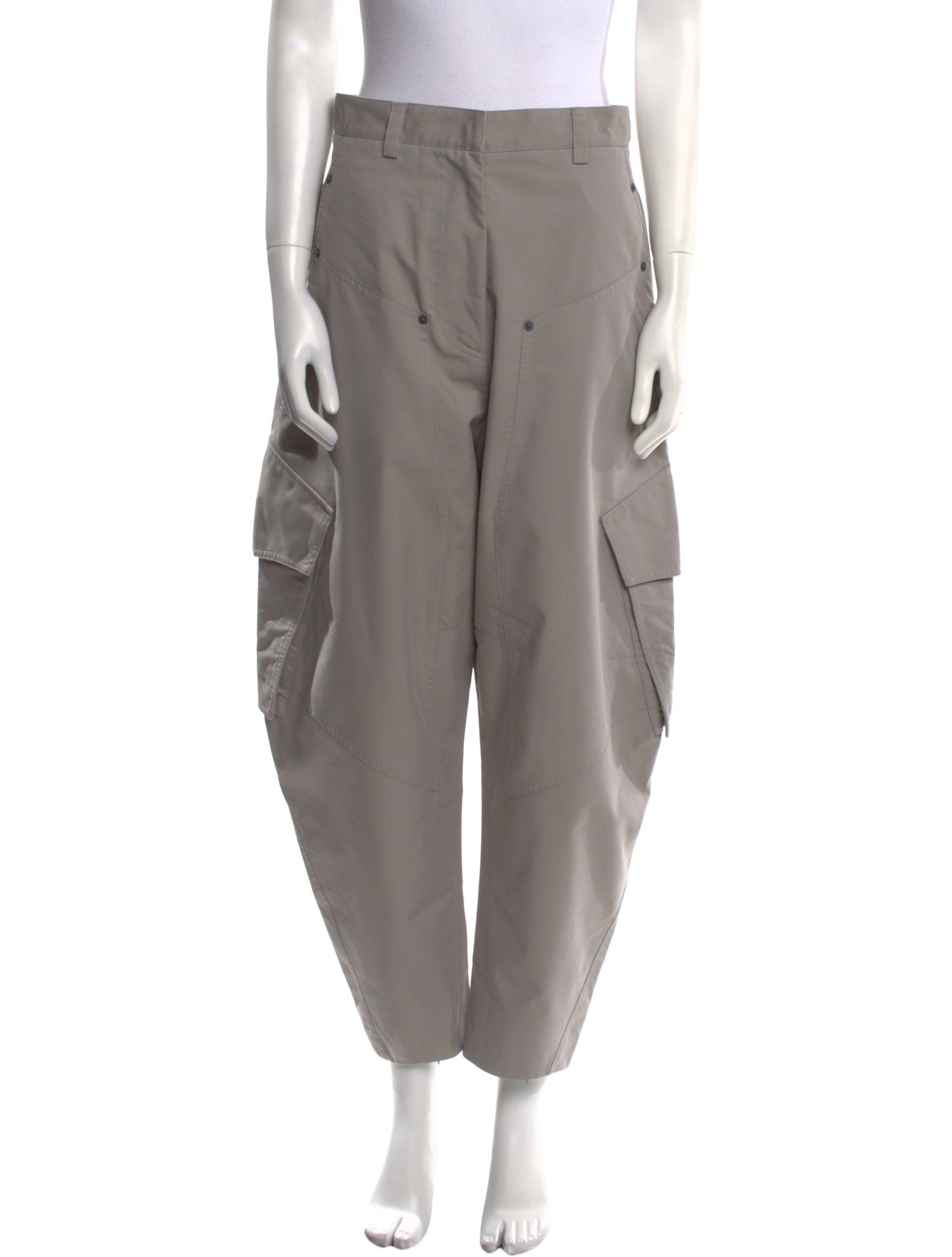 Loewe Barrel-Leg Straight Leg Pants