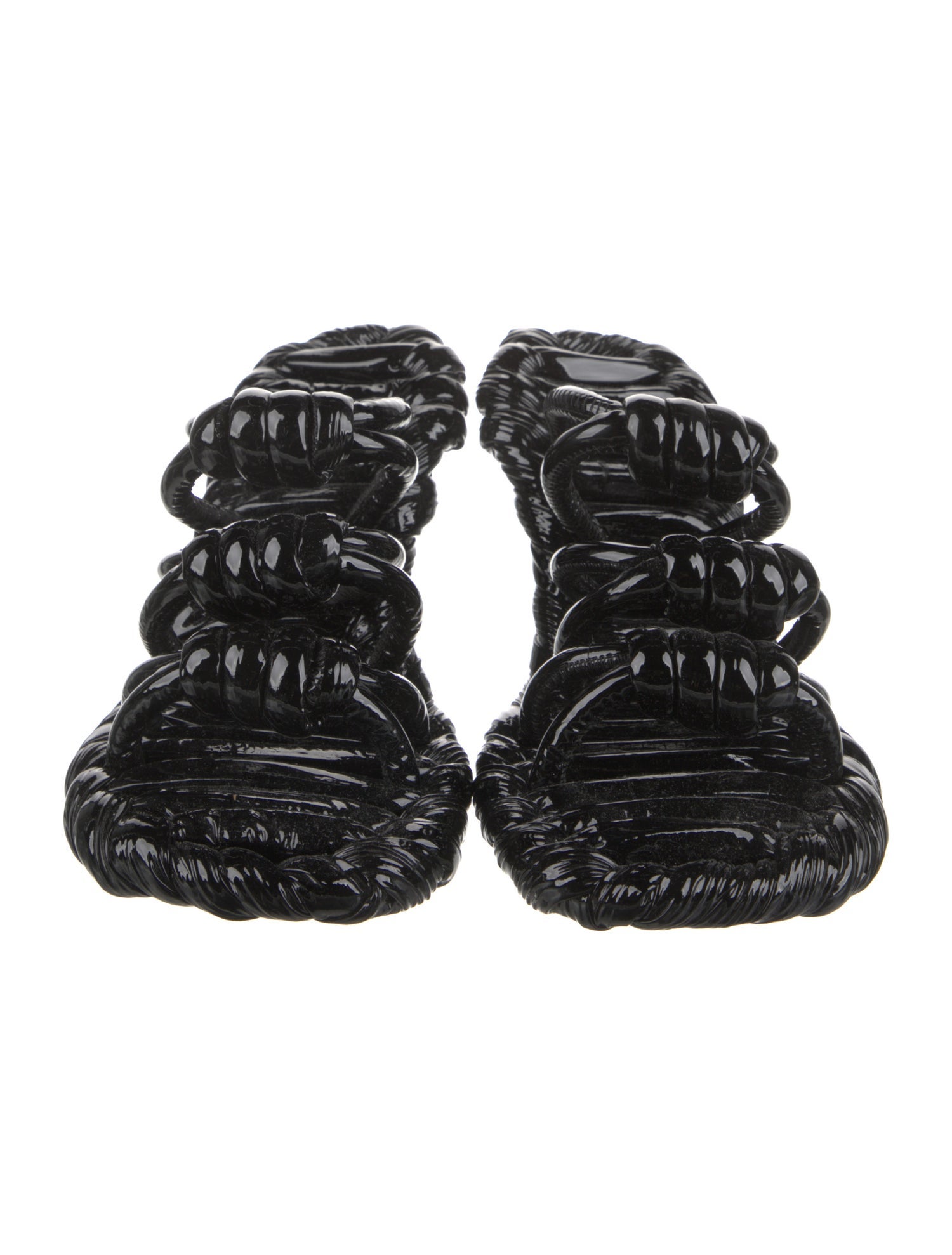 Loewe Leather Gladiator Sandals