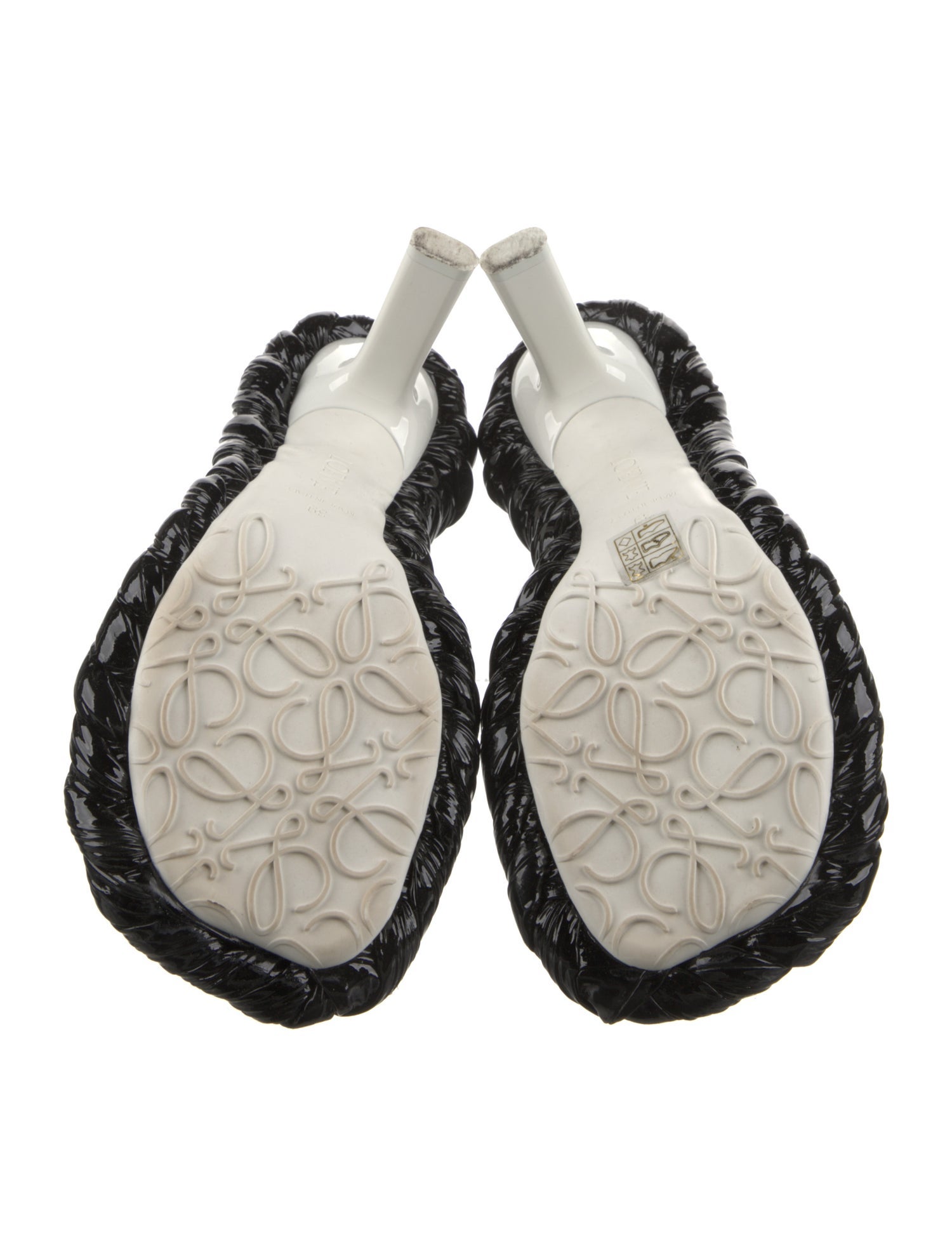 Loewe Leather Gladiator Sandals