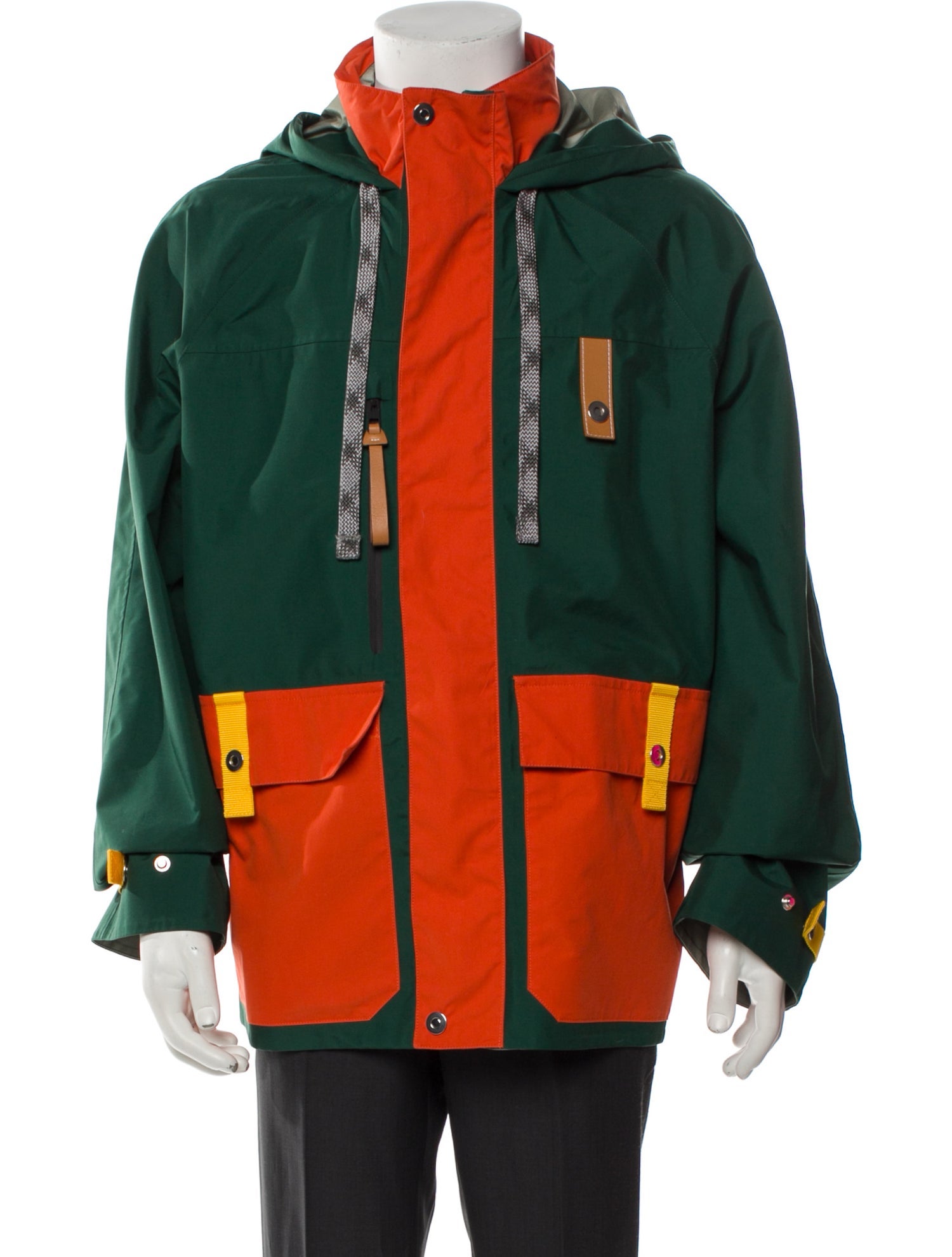 Loewe Colorblock Pattern Windbreaker