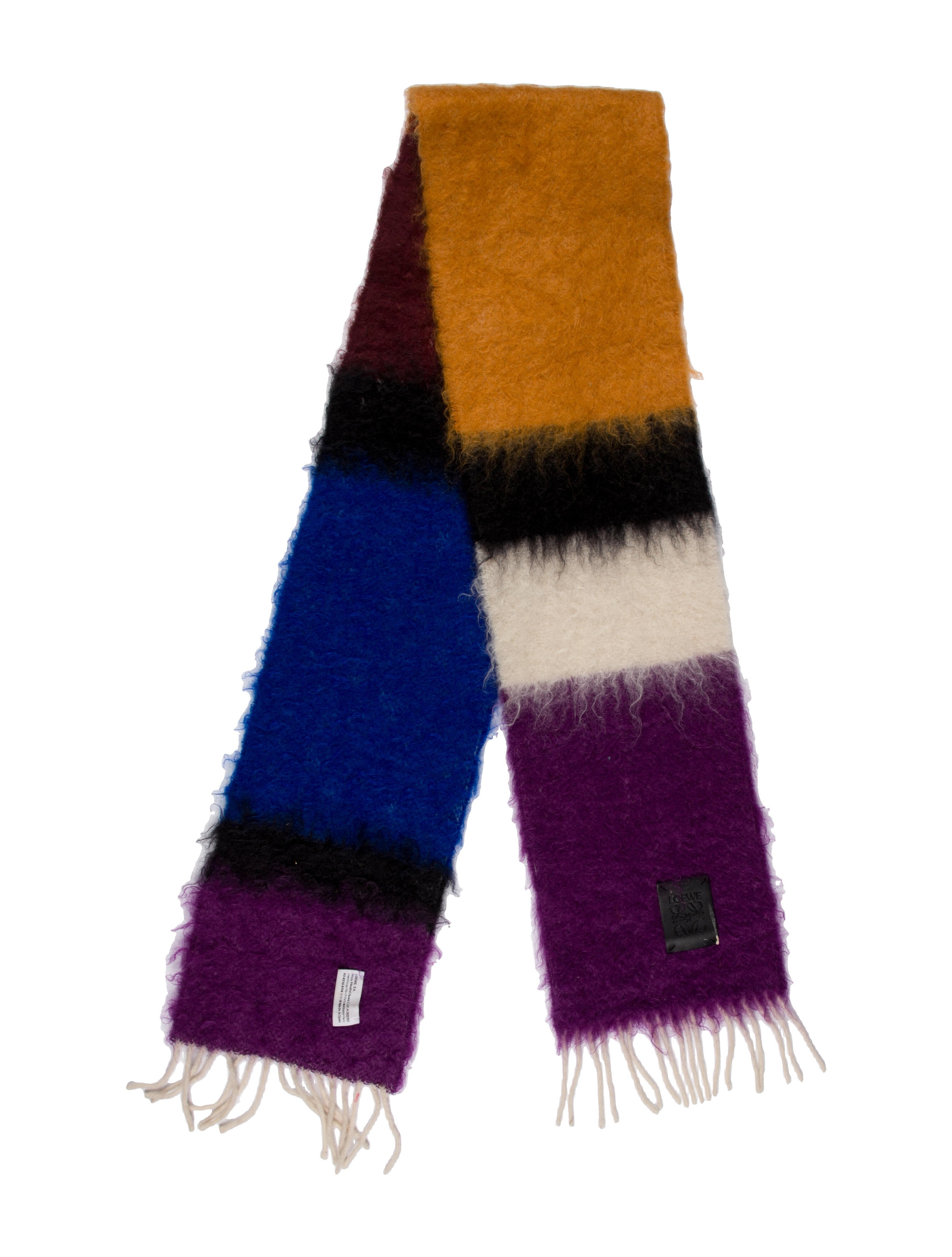 Chrome Hearts Foti Silk Scarf - Blue Scarves and Shawls