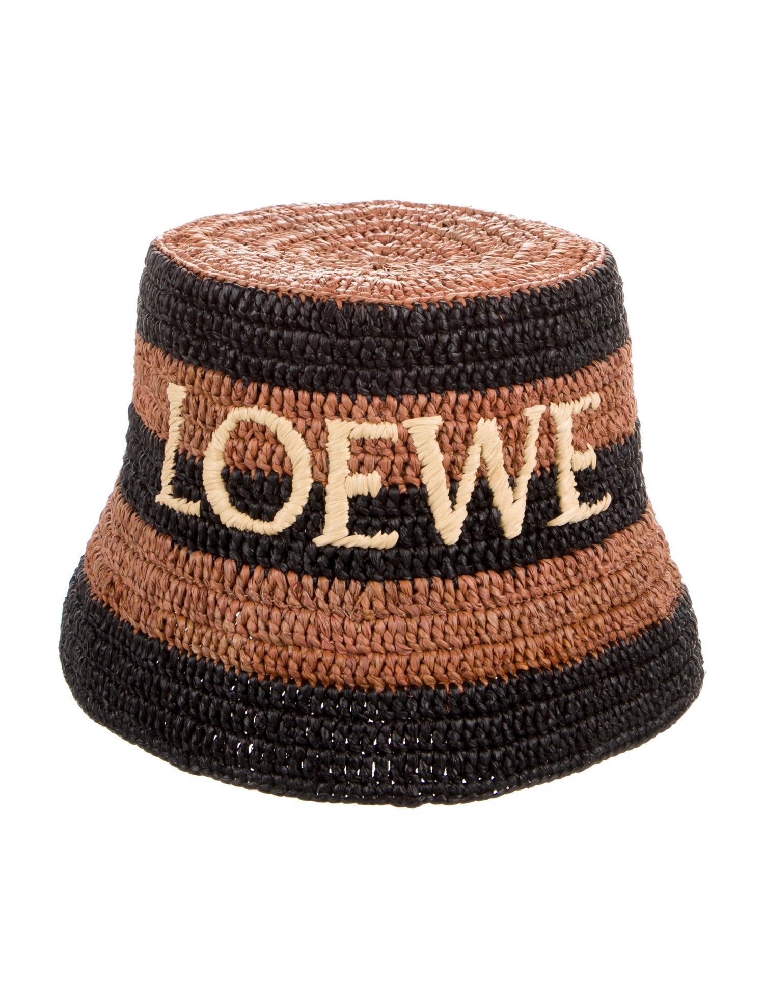 Loewe Raffia Bucket Hat.