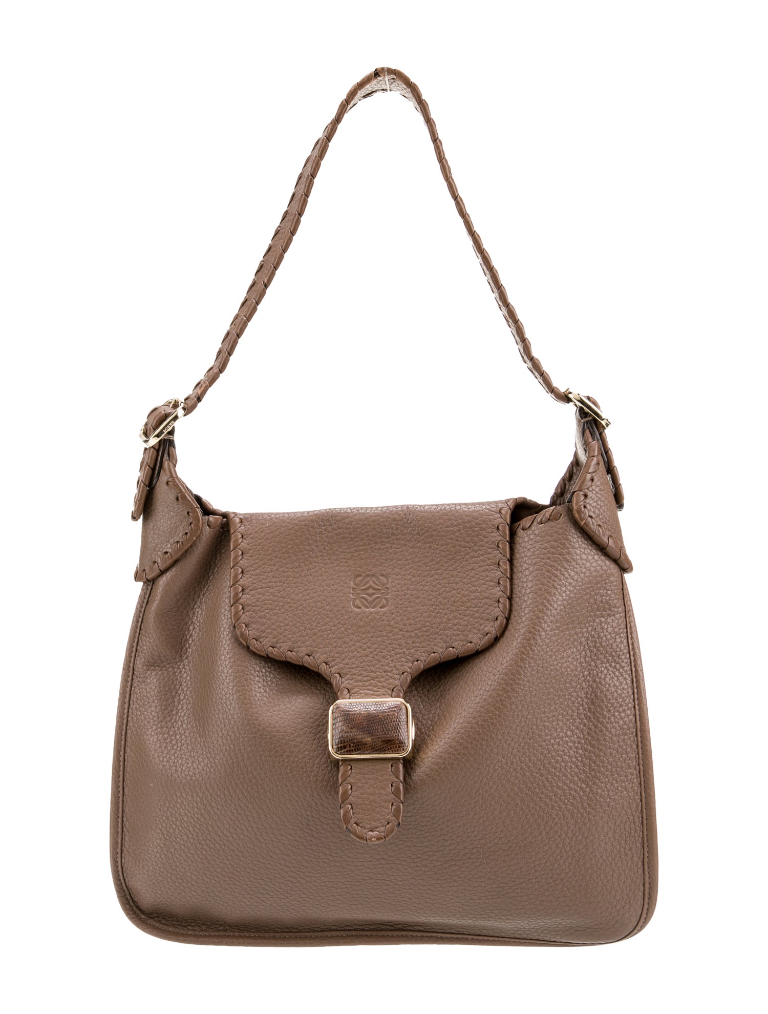 Loewe Leather Top Handle Bag