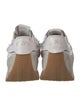 Loewe Suede Colorblock Pattern Sneakers