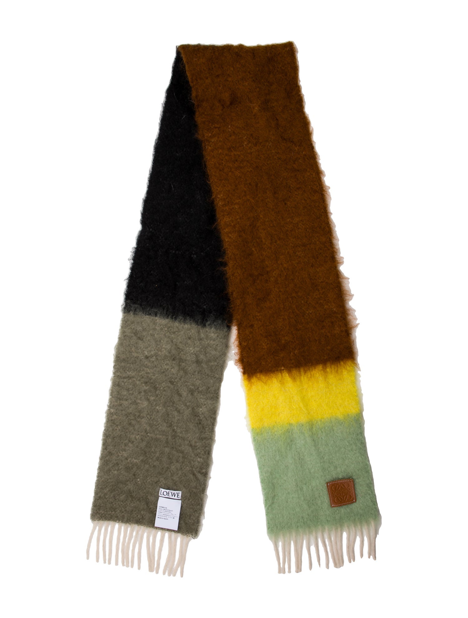 Loewe Mohair Printed Scarf
