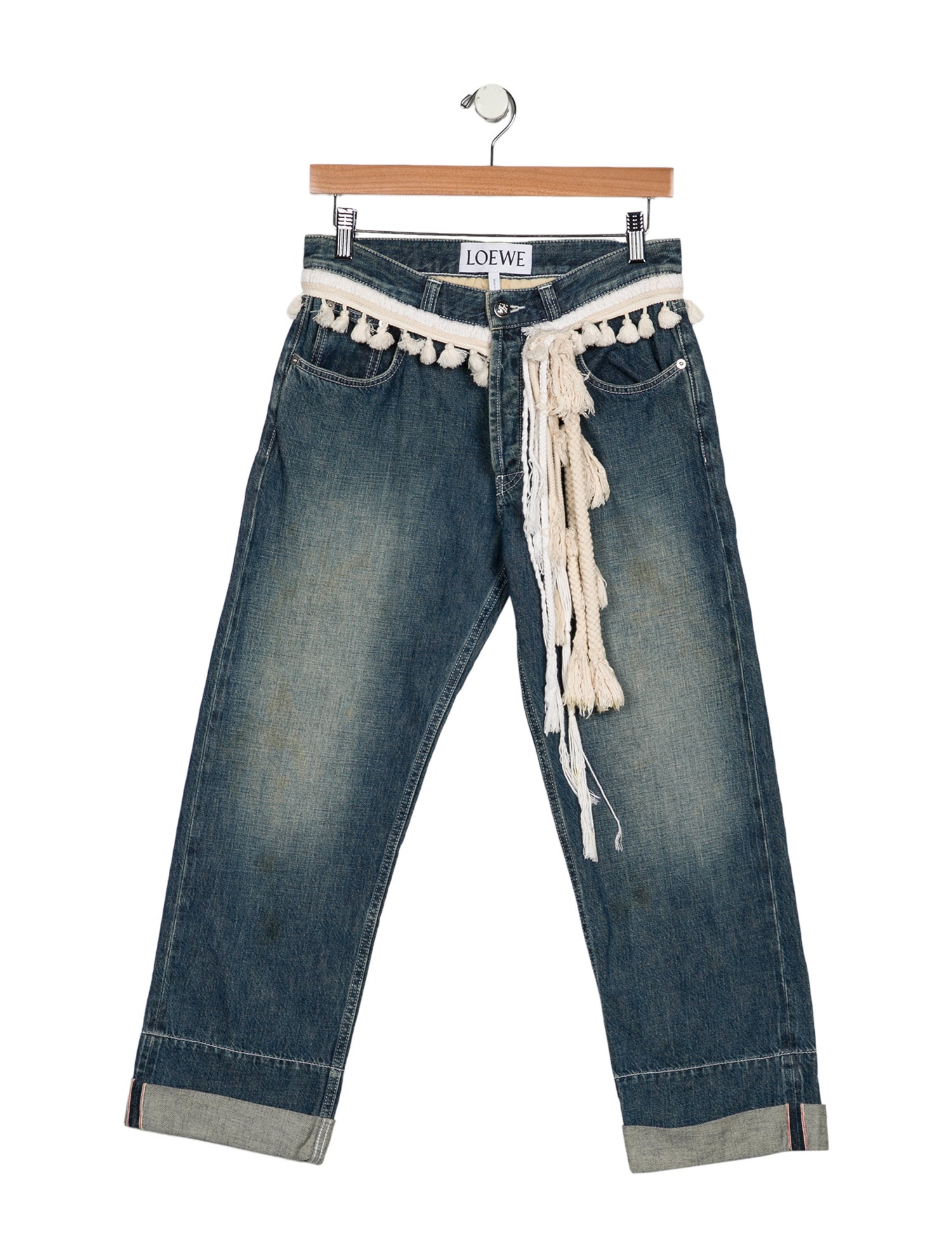 Loewe Mid-Rise Wide Leg Jeans