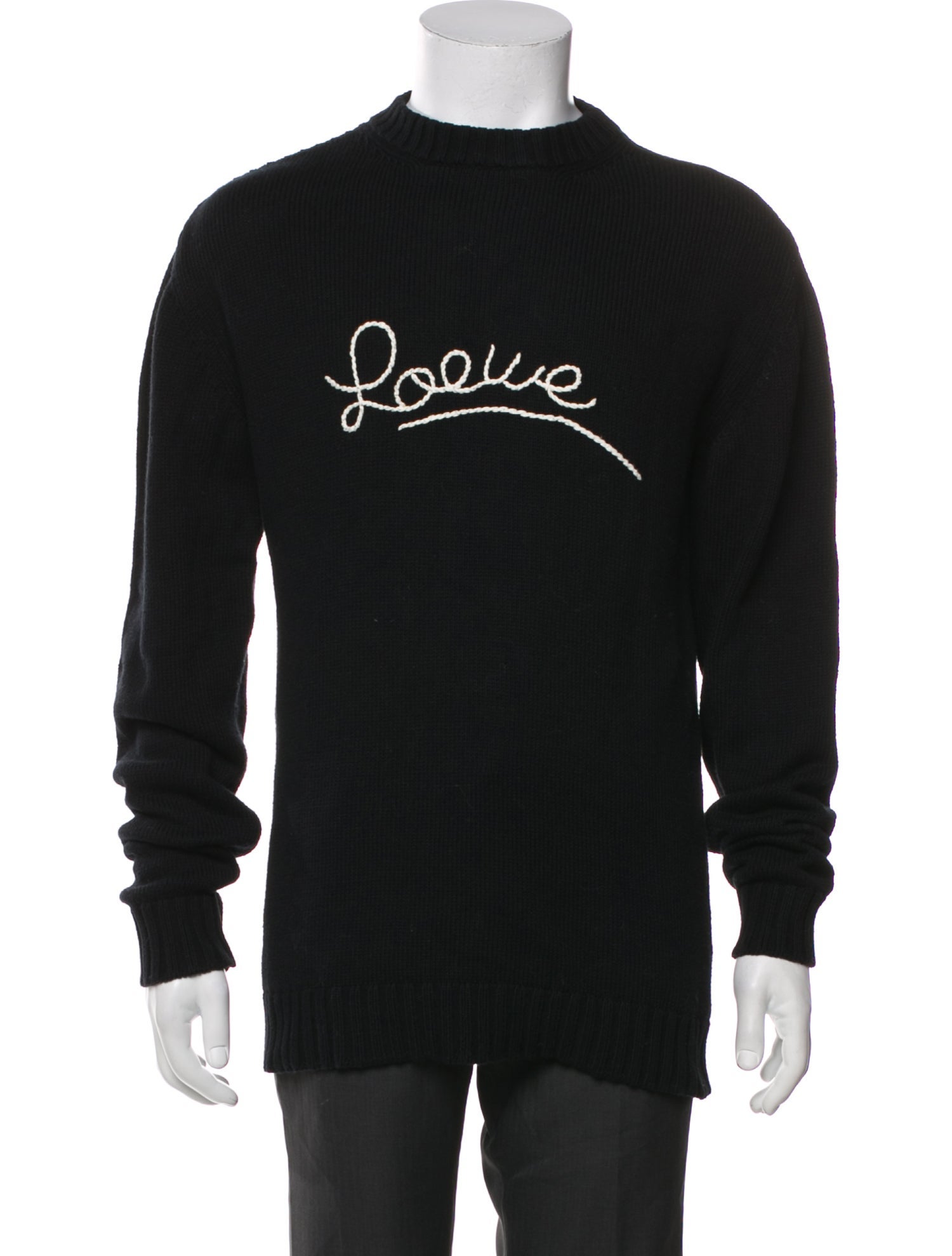 Loewe Graphic Print Crew Neck Pullover