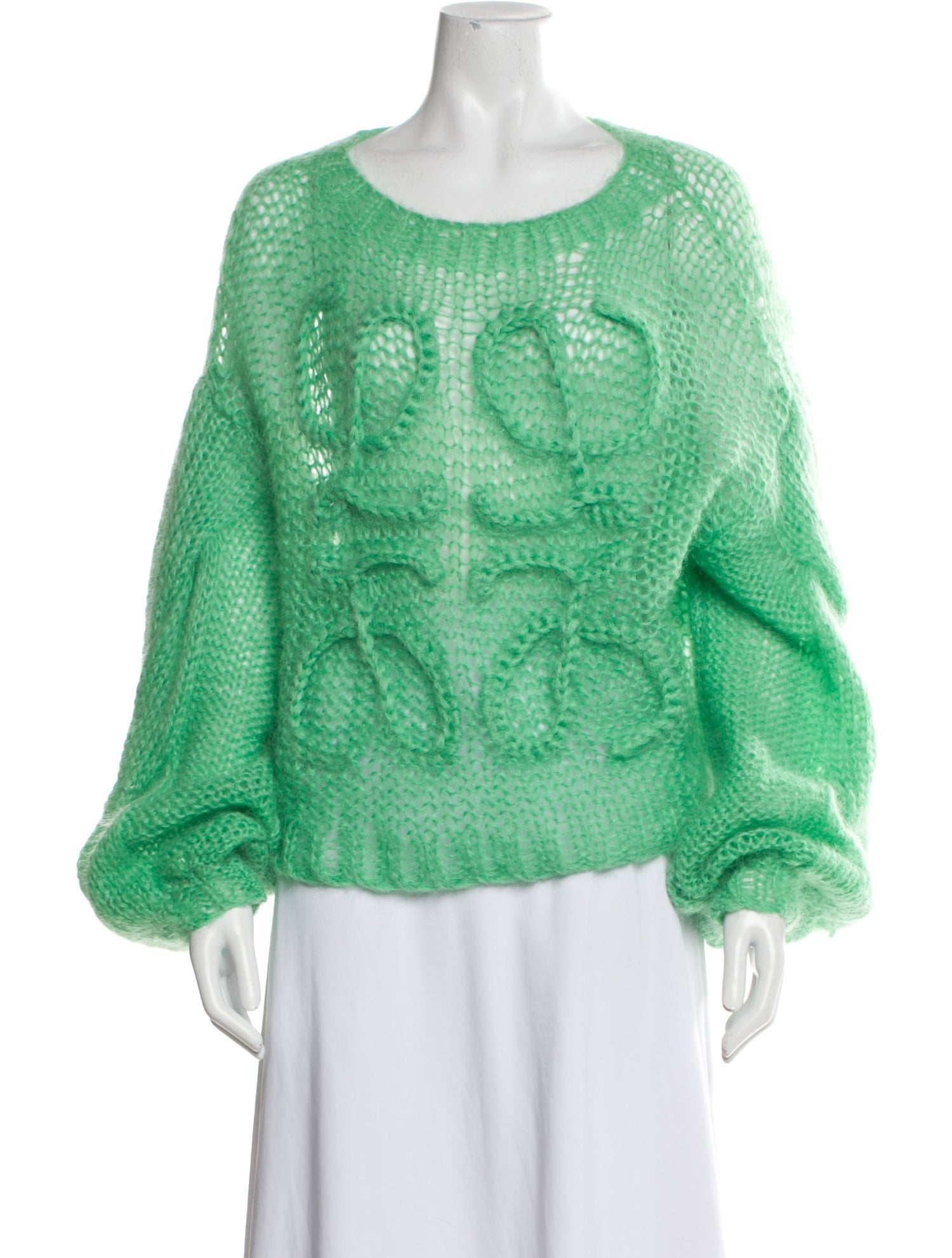 Loewe Mohair Printed Sweater