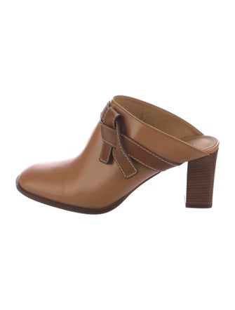 Loewe Leather Mules