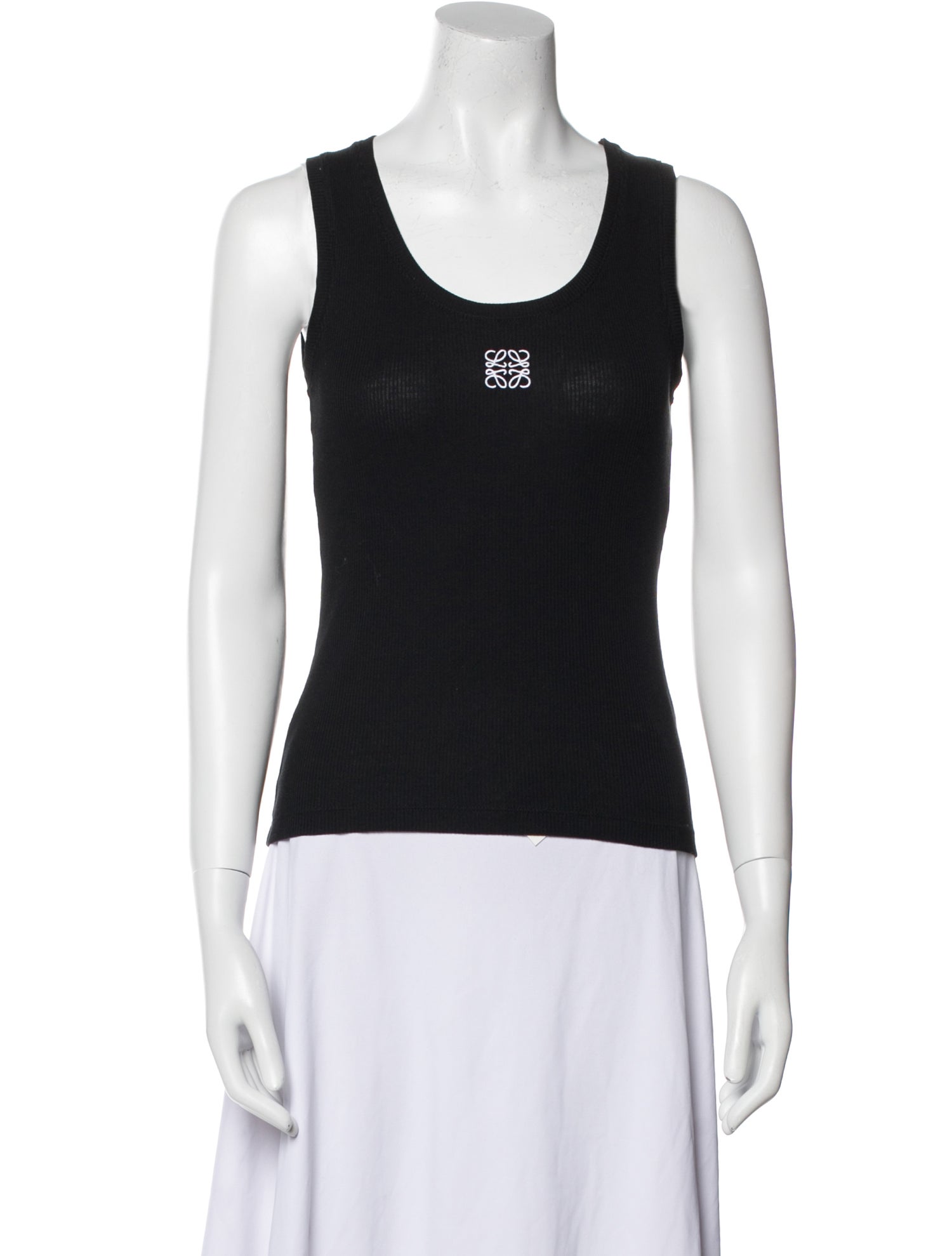 Loewe Scoop Neck Sleeveless Top