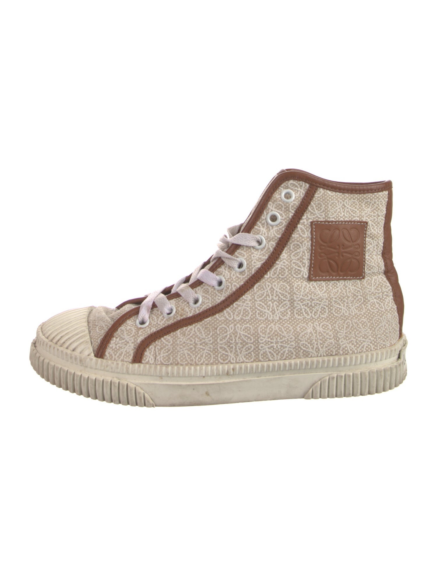 Loewe Canvas Printed Sneakers