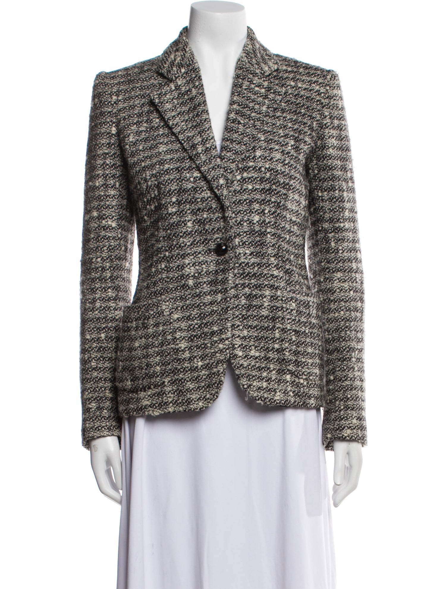 Loewe Houndstooth Virgin Wool Blazer