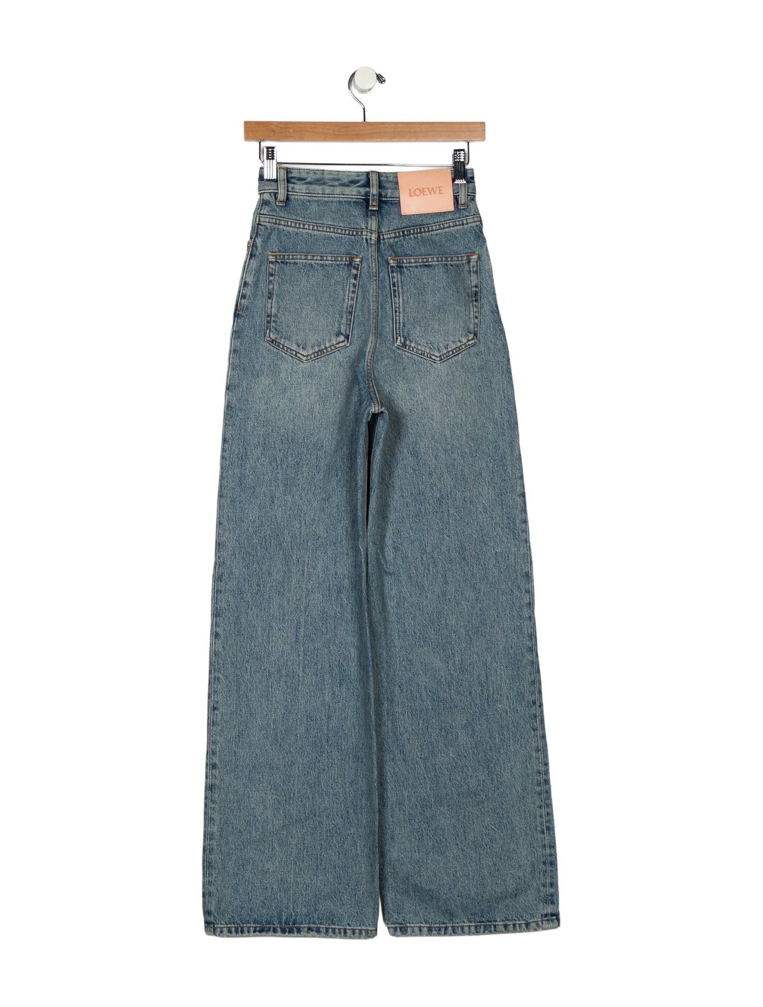Loewe High-Rise Wide Leg Jeans