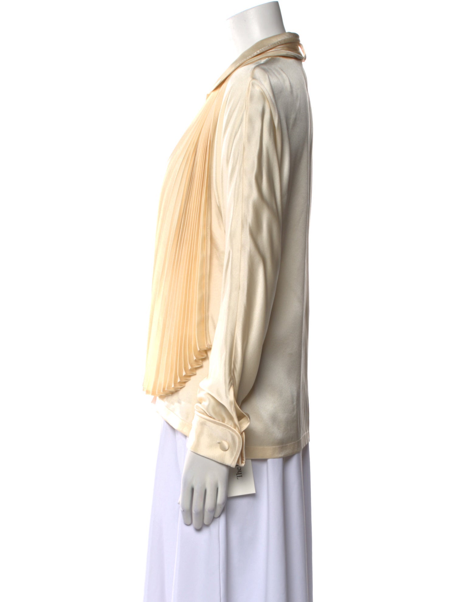 Loewe Vintage Silk Button-Up Top