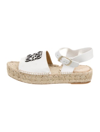Loewe Canvas Printed Espadrilles