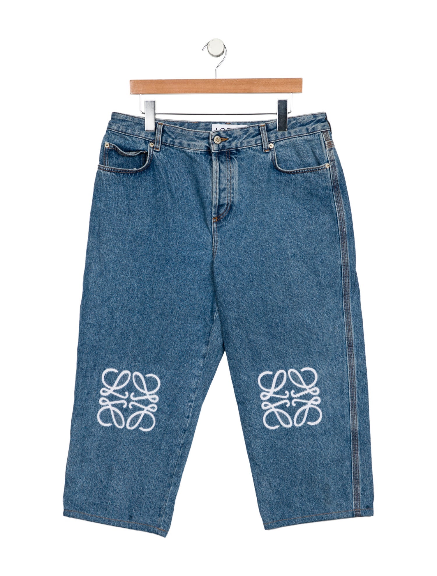 Loewe High-Rise Wide Leg Jeans