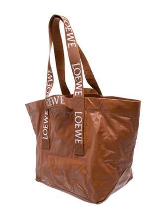Loewe Leather Fold Shopper Large 2022