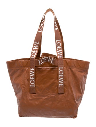 Loewe Leather Fold Shopper Large 2022