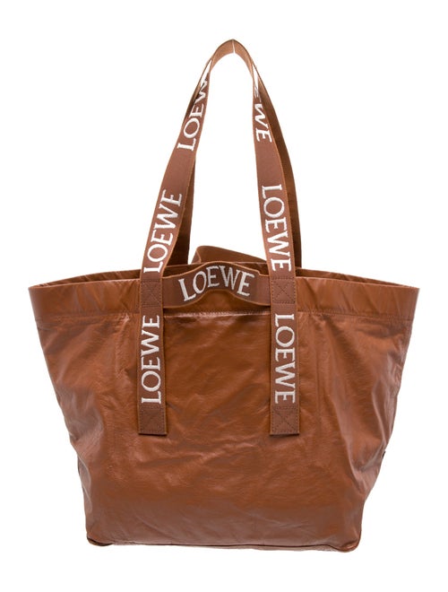 Loewe Leather Fold Shopper Large 2022
