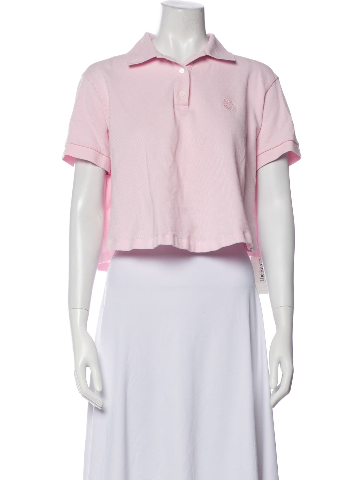 Loewe Short Sleeve Crop Top