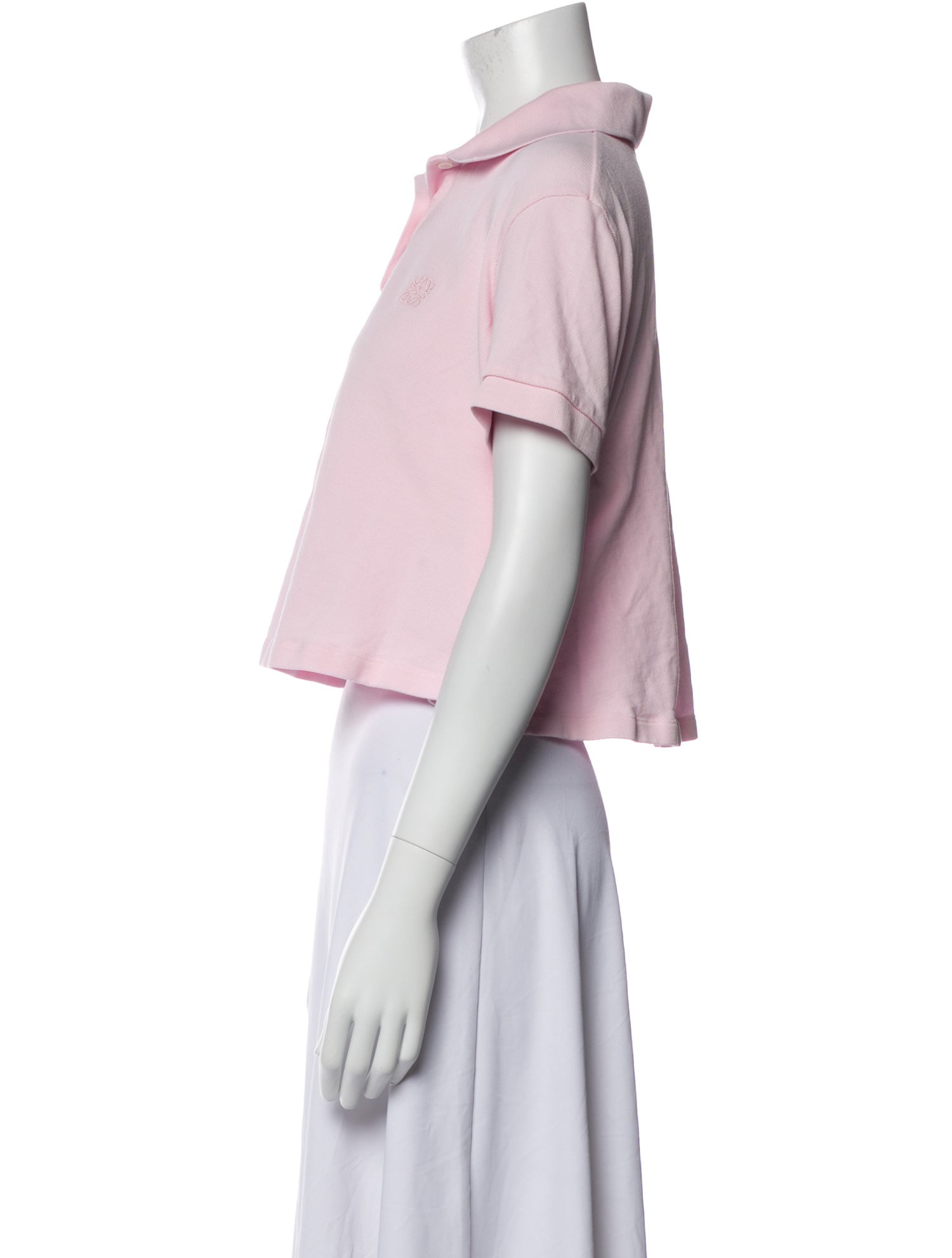 Loewe Short Sleeve Crop Top