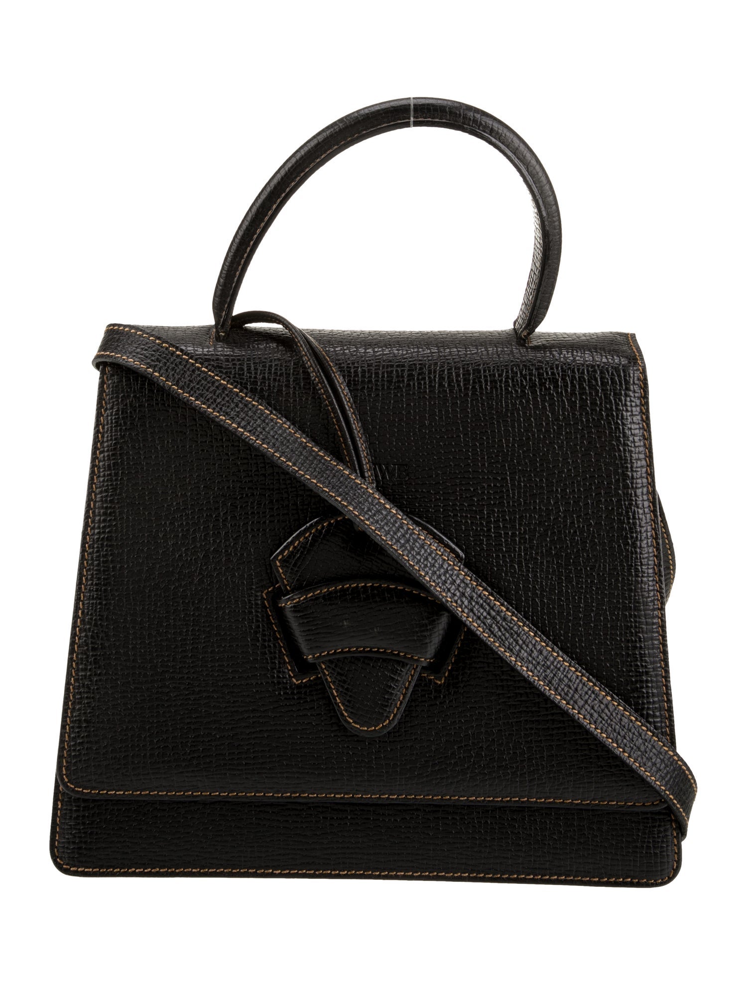 Loewe Leather Top Handle Bag