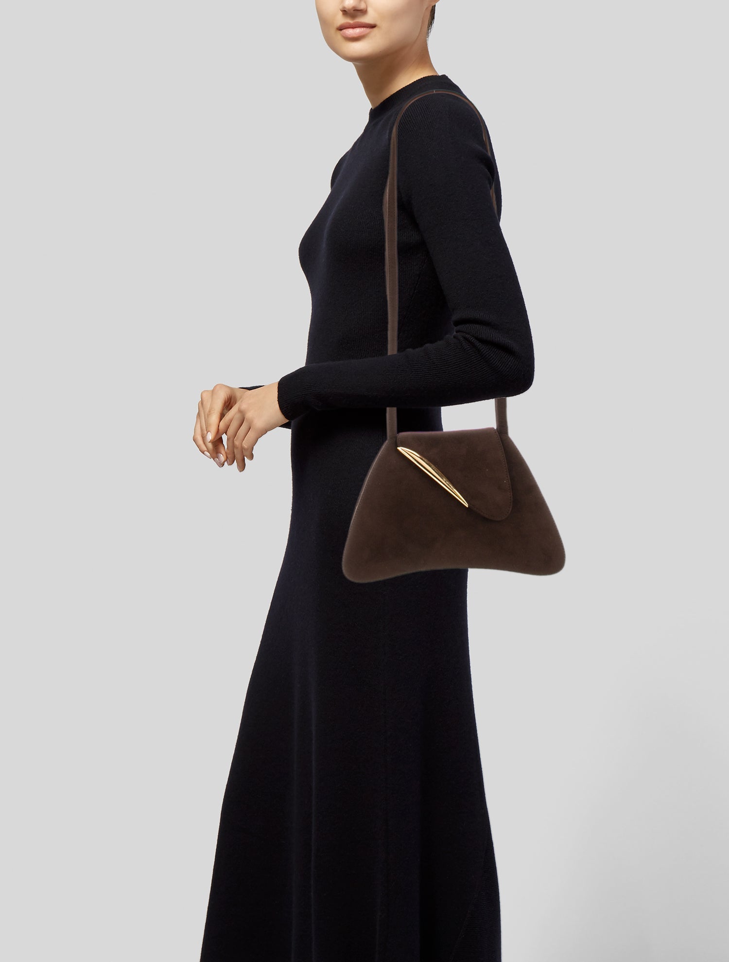 Loewe Suede Crossbody Bag