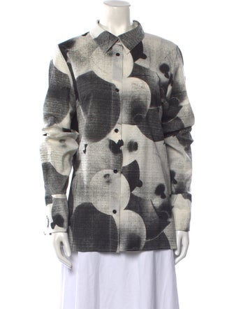 Loewe 2022 Balloon Print Button-Up Top
