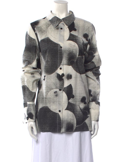 Loewe 2022 Balloon Print Button-Up Top