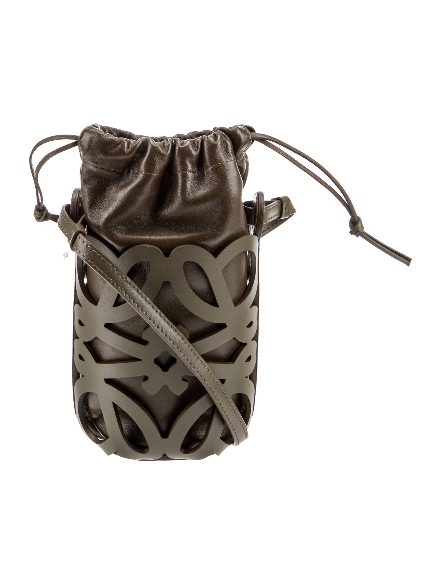 Loewe Leather Bucket Bag Small 2023