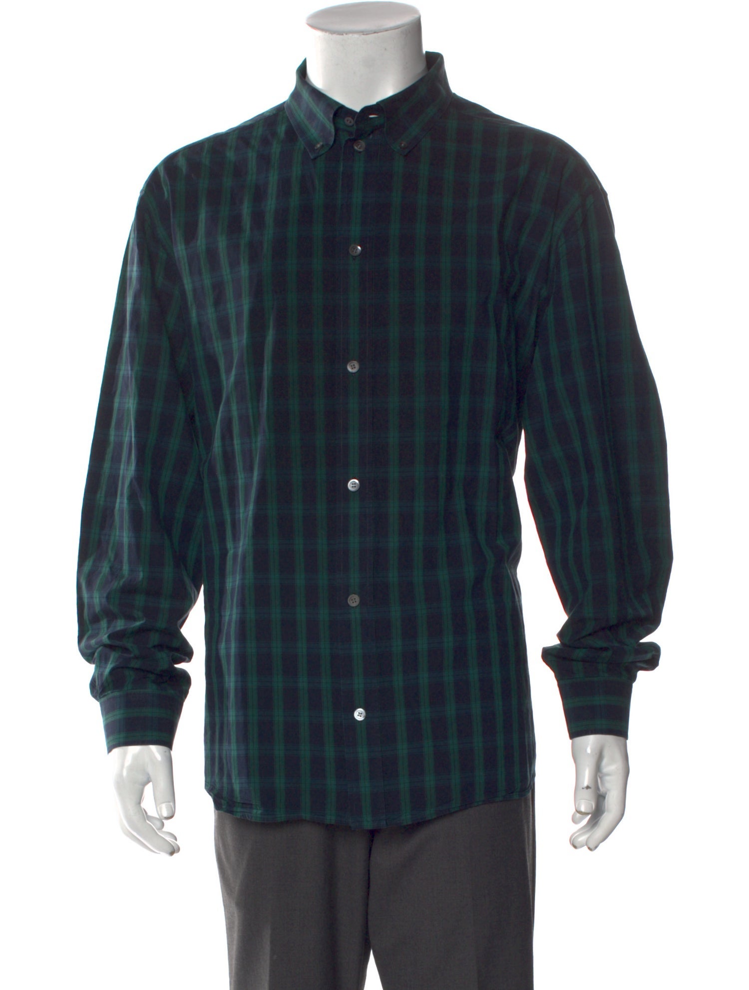 Loewe Plaid Plaid Print Shirt