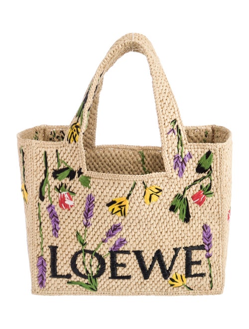 Loewe Paula's Ibiza Raffia Font Small