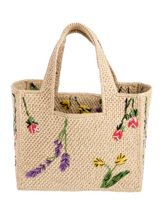 Loewe Paula's Ibiza Raffia Font Small