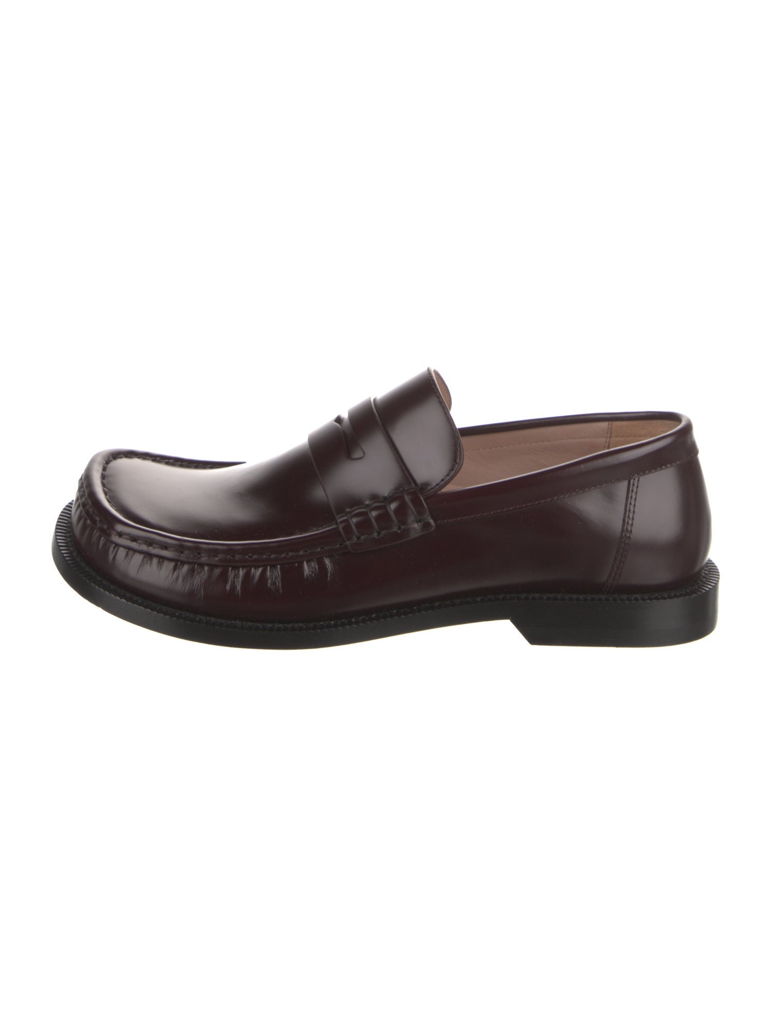 Loewe Leather Loafers