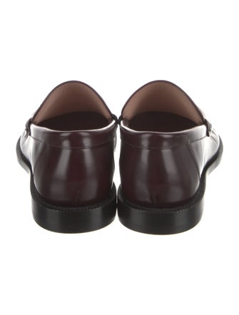 Loewe Leather Loafers