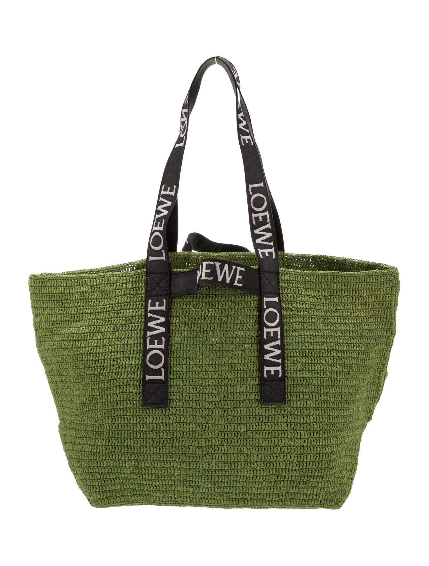 Loewe Raffia Tote Large