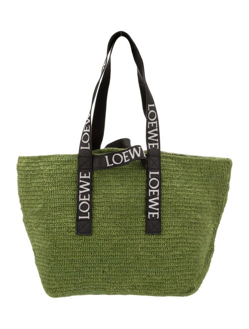 Loewe Raffia Tote Large