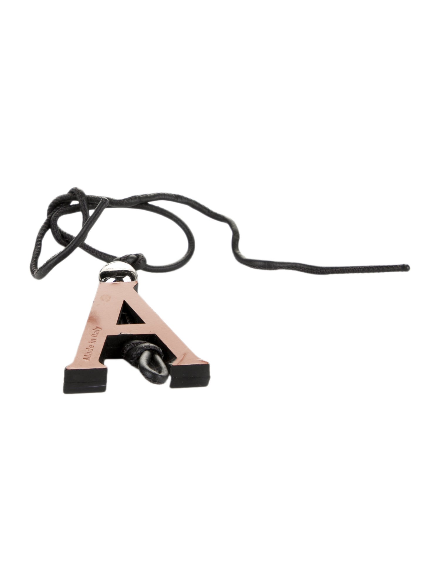 Loewe Letter Dice Bag Charm